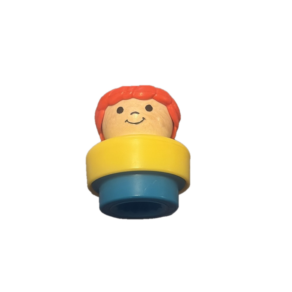 Vintage 90’s Fisher Price Little People Figure Chunky Design For Little Hands